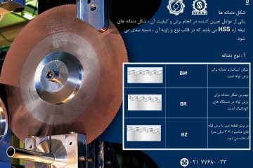 مشاوره تولید / شکل دندانه های تیغه اره / بخش پنجم