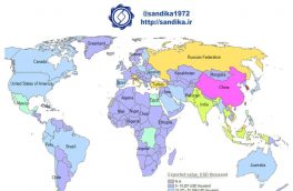 🔴 نقشه جهانی بازار صادراتی ورق فولاد زنگ نزن چین (۲۰۱۸)