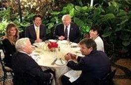 فرار همسر نخست وزیر ژاپن از دست دونالد ترامپ!