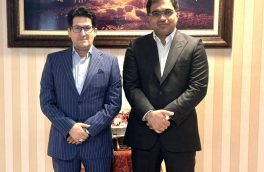 گزارش نشست صمیمی فی مابین آقایان مهندس رضا حیدری معاون فروش و بازاریابی شرکت مبارکه و جناب آقای رحام دبیر سندیکا