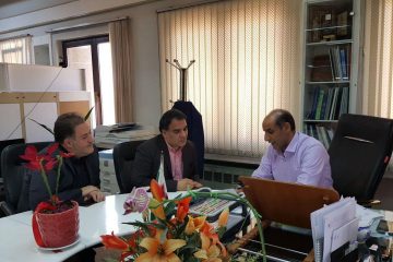 جلسه هیات مدیره سندیکا با سیف الله امیری در خصوص رفع معضل بارهای صادارتی اعضا