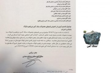 تصمیم گیری در خصوص قیمتهای محصولات سنگ آهن در زنجیره فولاد