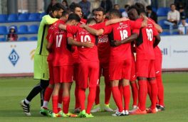 ماهی بزرگ در تور قرمز